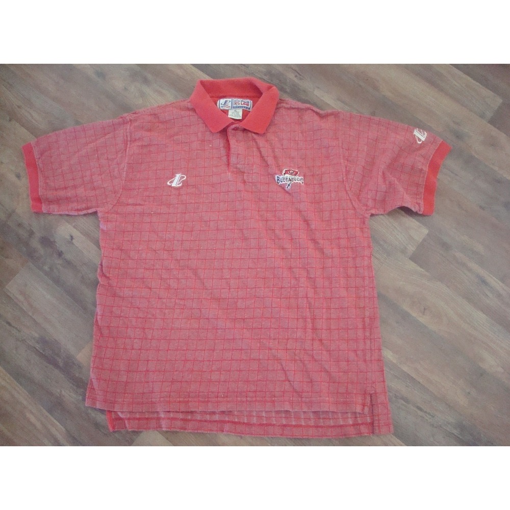 TAMPA BAY BUCCANEERS LOGO ATHLETIC XL SHIRT DEADSTOCK VINTAGE T6